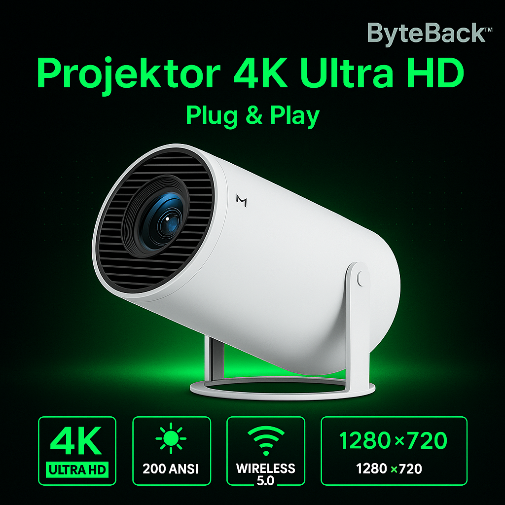 ByteBack - Projektor z Androidem i Wifi